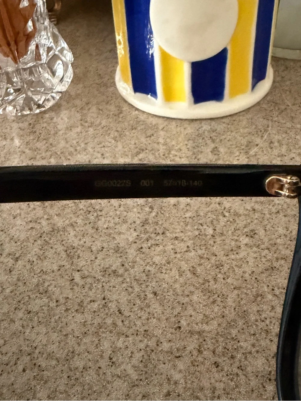 Gucci Black Women's Oversized Square Sunglasses with Dark Lenses
